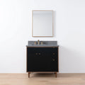 
                  
                    Sidney SLIM, 36" Teodor® Modern Matte Black Vanity, Left Sink Teodor Bathroom VanityCanada
                  
                