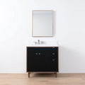 
                  
                    Sidney SLIM, 36" Teodor® Modern Matte Black Vanity, Left Sink Teodor Bathroom VanityCanada
                  
                