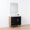 
                  
                    Sidney SLIM, 36" Teodor® Modern Matte Black Vanity, Right Sink Teodor Bathroom VanityCanada
                  
                