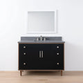 
                  
                    Sidney SLIM, 48" Teodor® Modern Matte Black Vanity Teodor Bathroom VanityCanada
                  
                