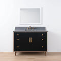 
                  
                    Sidney SLIM, 48" Teodor® Modern Matte Black Vanity Teodor Bathroom VanityCanada
                  
                