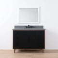 
                  
                    Sidney SLIM, 48" Teodor® Modern Matte Black Vanity Teodor Bathroom VanityCanada
                  
                