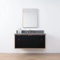 
                  
                    Sidney SLIM, 48" Teodor® Modern Wall Mount Matte Black Vanity Teodor Bathroom VanityCanada
                  
                