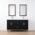 
                  
                    Sidney SLIM, 60" Teodor® Modern Matte Black Vanity, Double Sink Teodor Bathroom VanityCanada
                  
                