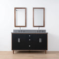
                  
                    Sidney SLIM, 60" Teodor® Modern Matte Black Vanity, Double Sink Teodor Bathroom VanityCanada
                  
                