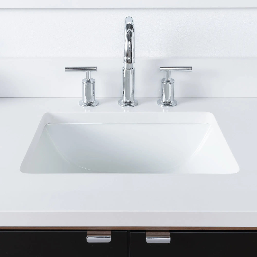 Sidney SLIM, 60" Teodor® Modern Wall Mount Matte Black Vanity Teodor Bathroom VanityCanada