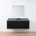 
                  
                    Sidney SLIM, 60" Teodor® Modern Wall Mount Matte Black Vanity Teodor Bathroom VanityCanada
                  
                