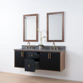 
                  
                    Sidney SLIM, 60" Teodor® Modern Wall Mount Matte Black Vanity, Double Sink Teodor Bathroom VanityCanada
                  
                