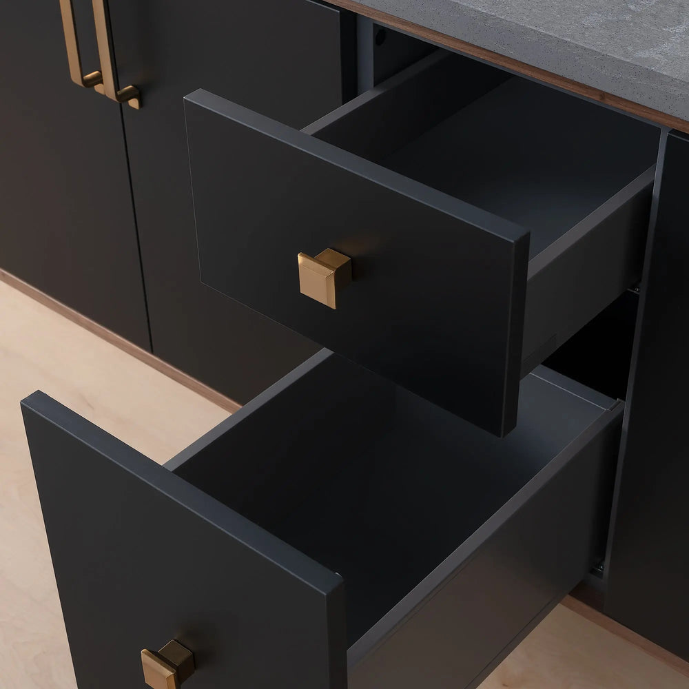 
                  
                    Sidney SLIM, 60" Teodor® Modern Wall Mount Matte Black Vanity, Double Sink Teodor Bathroom VanityCanada
                  
                