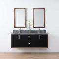 
                  
                    Sidney SLIM, 60" Teodor® Modern Wall Mount Matte Black Vanity, Double Sink Teodor Bathroom VanityCanada
                  
                