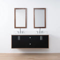 
                  
                    Sidney SLIM, 60" Teodor® Modern Wall Mount Matte Black Vanity, Double Sink Teodor Bathroom VanityCanada
                  
                