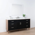 
                  
                    Sidney SLIM, 72" Teodor® Modern Matte Black Vanity Teodor Bathroom VanityCanada
                  
                