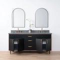 
                  
                    Sidney SLIM, 72" Teodor® Modern Matte Black Vanity, Double Sink Teodor Bathroom VanityCanada
                  
                