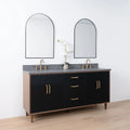
                  
                    Sidney SLIM, 72" Teodor® Modern Matte Black Vanity, Double Sink Teodor Bathroom VanityCanada
                  
                