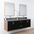 
                  
                    Sidney SLIM, 72" Teodor® Modern Wall Mount Matte Black Vanity, Double Sink Teodor Bathroom VanityCanada
                  
                
