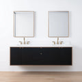 
                  
                    Sidney SLIM, 72" Teodor® Modern Wall Mount Matte Black Vanity, Double Sink Teodor Bathroom VanityCanada
                  
                