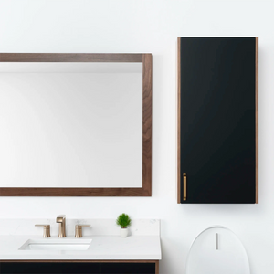 Sidney, Teodor® Matte Black Wall Cabinet Teodor Bathroom VanityCanada