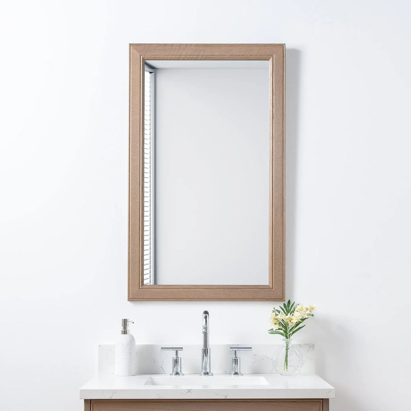 Teodor®, 22" Almond Coast Mirror Teodor Bathroom VanityCanada