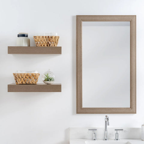 Teodor®, Almond Coast Floating Shelf Teodor Bathroom VanityCanada