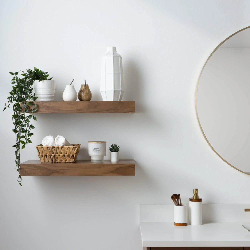 
                  
                    Teodor®, American Black Walnut Floating Shelf Teodor Bathroom VanityCanada
                  
                