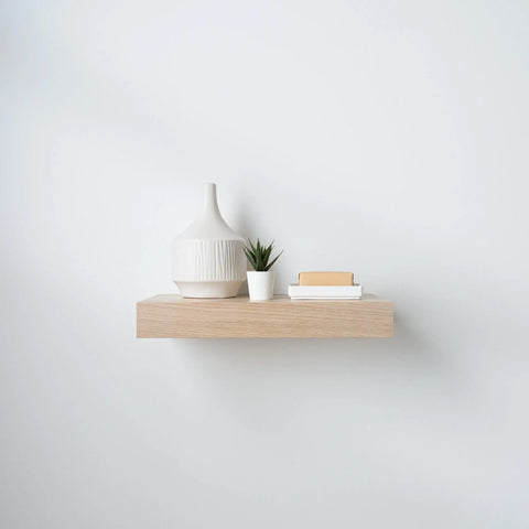 Teodor®, White Oak Floating Shelf Teodor Bathroom VanityCanada