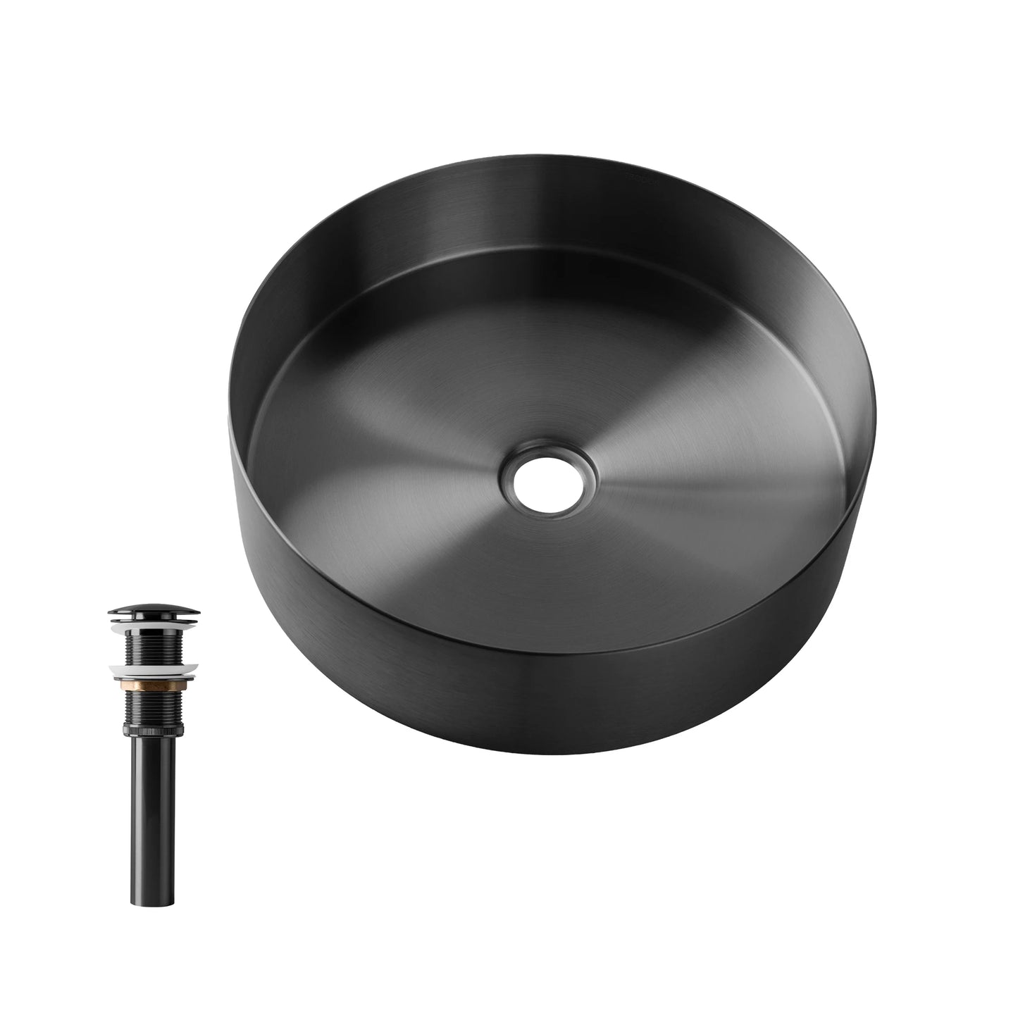 
                  
                    Round Stainless Steel Vessel Sink
                  
                