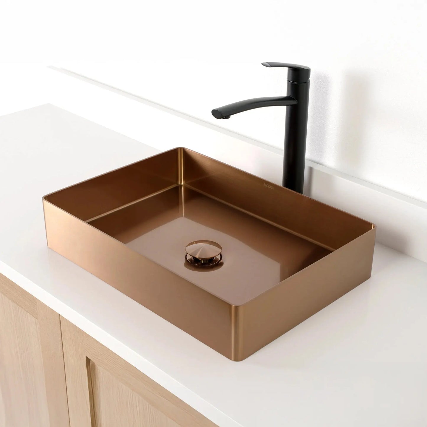 
                  
                    Rectangular Stainless Steel Undermount Sink Teodor Extra Bathroom Vanity Canada
                  
                