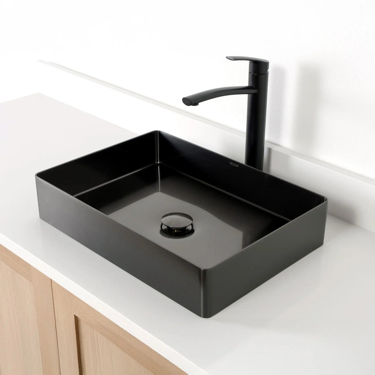 
                  
                    Rectangular Stainless Steel Undermount Sink Teodor Extra Bathroom Vanity Canada
                  
                