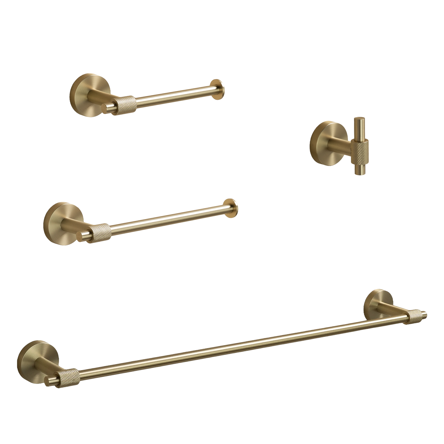 York 4-Piece Bathroom Accessory Set