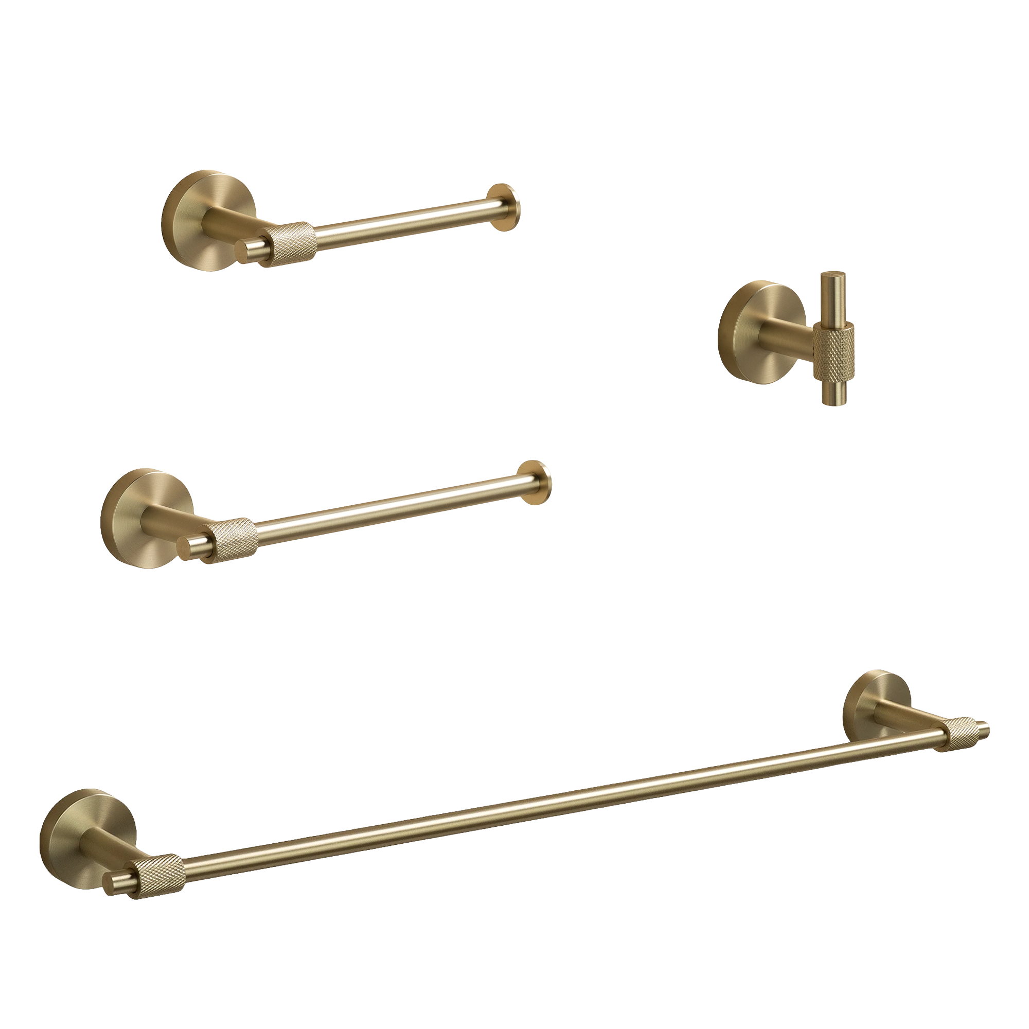 York 4-Piece Bathroom Accessory Set