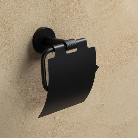 York Toilet Paper Holder w/ Cover
