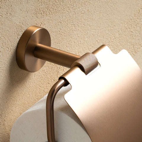 York Toilet Paper Holder w/ Cover