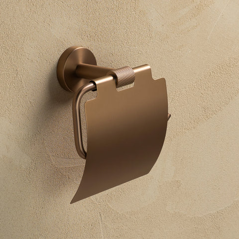 York Toilet Paper Holder w/ Cover