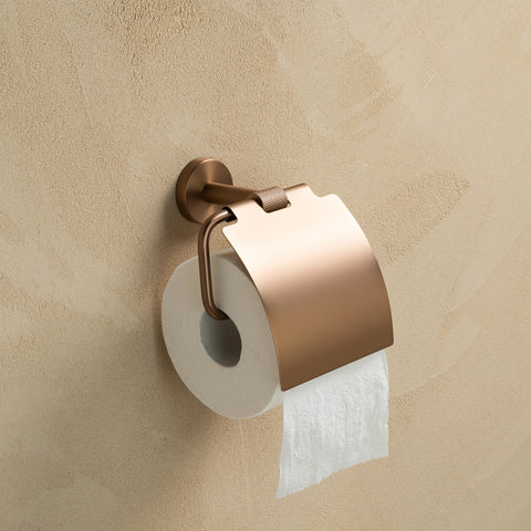 York Toilet Paper Holder w/ Cover