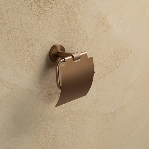 York Toilet Paper Holder w/ Cover