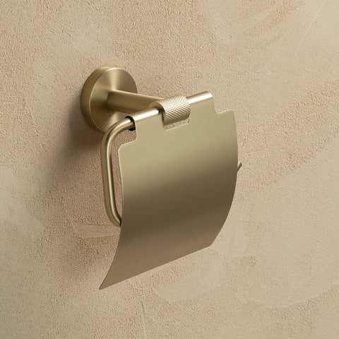 York Toilet Paper Holder w/ Cover