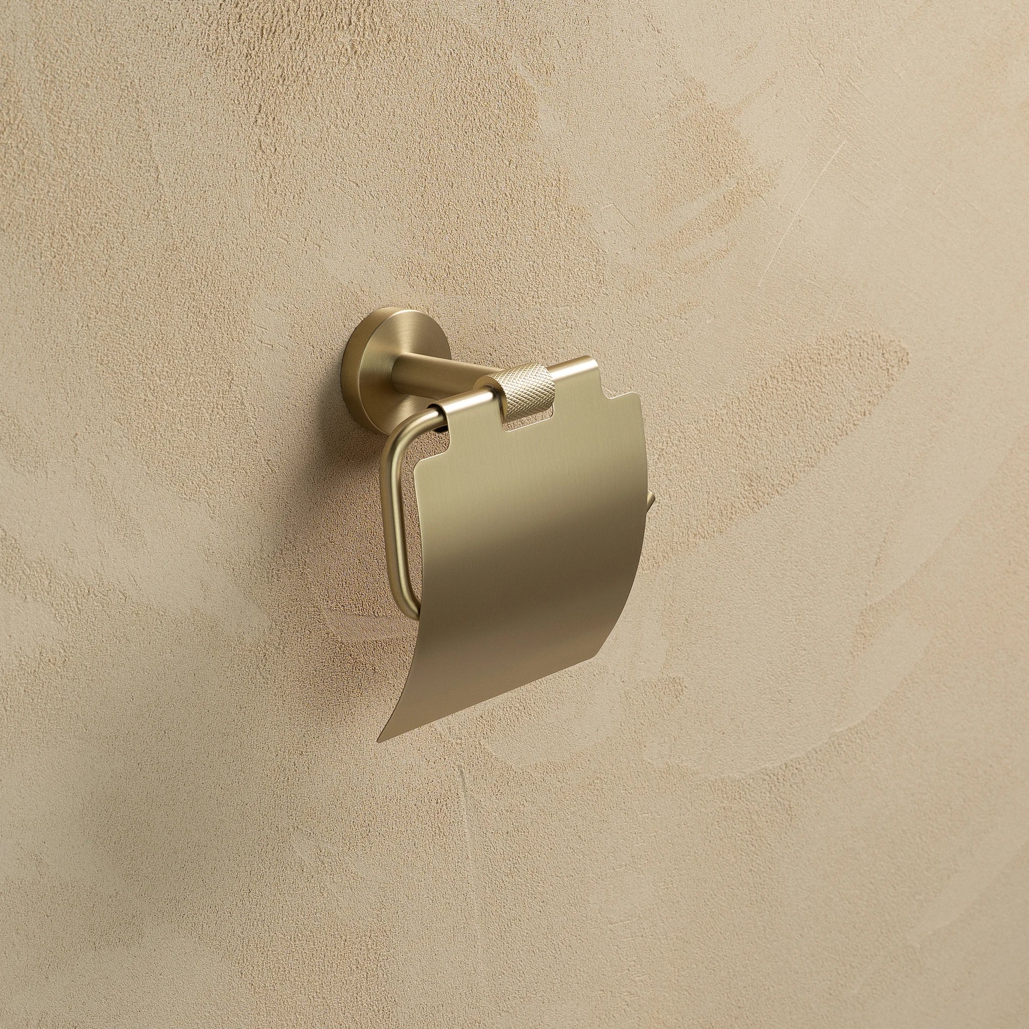 York Toilet Paper Holder w/ Cover