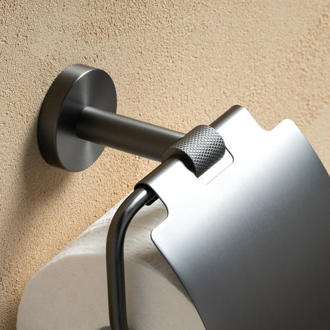 York Toilet Paper Holder w/ Cover