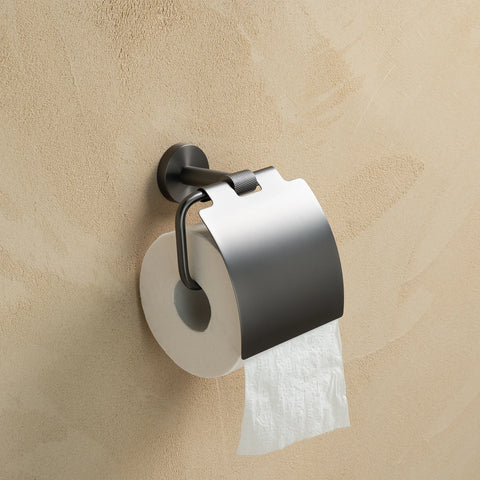 York Toilet Paper Holder w/ Cover