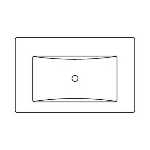 Faucet Spacing-SLIM 30 Horizon Black Quartz Teodor Extra Bathroom Vanity Canada