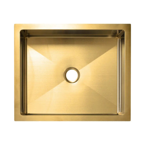 SLIM Rectangular Stainless Steel Undermount Sink Teodor Extra Bathroom Vanity Canada