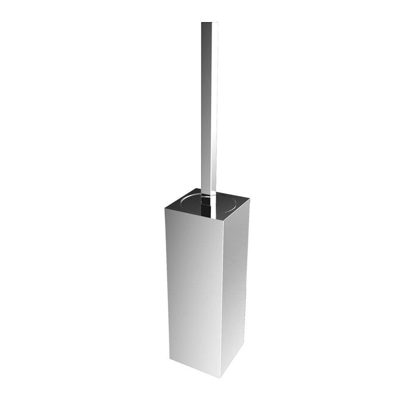 Fire Wall-Mounted Toilet Brush, Chrome, Volkano Series - The Vanity Store Canada